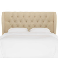 Tomey Upholstered Wingback Headboard by Birch Lane