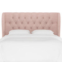 Tomey Upholstered Wingback Headboard by Birch Lane
