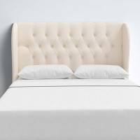Tomey Upholstered Wingback Headboard by Birch Lane