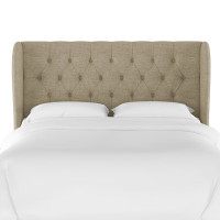 Tomey Upholstered Wingback Headboard by Birch Lane