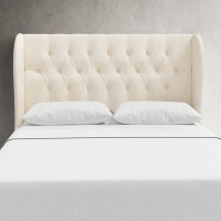 Tomey Upholstered Wingback Headboard by Birch Lane
