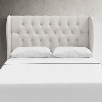 Tomey Upholstered Wingback Headboard by Birch Lane