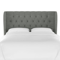 Tomey Upholstered Wingback Headboard by Birch Lane