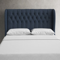 Tomey Upholstered Wingback Headboard by Birch Lane