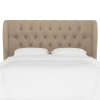 Tomey Upholstered Wingback Headboard by Birch Lane