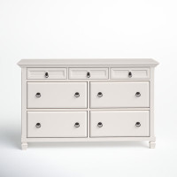 Onyx 7 Drawer Dresser, White by Birch Lane