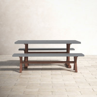 Fleur Rectangular 6 - Person 74" Long Dining Set by Birch Lane