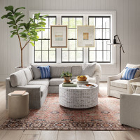 Amari 94" Wide Corner Sectional by Wayfair Custom Upholstery