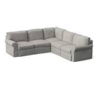 Amari 94" Wide Corner Sectional by Wayfair Custom Upholstery