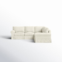 Amari 94" Wide Corner Sectional by Wayfair Custom Upholstery