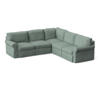 Amari 94" Wide Corner Sectional by Wayfair Custom Upholstery