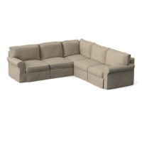 Amari 94" Wide Corner Sectional by Wayfair Custom Upholstery