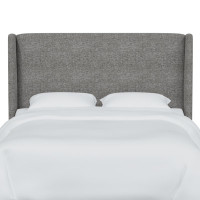 Bellfield Upholstered Wingback Headboard by Birch Lane