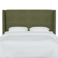 Bellfield Upholstered Wingback Headboard by Birch Lane