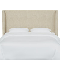 Bellfield Upholstered Wingback Headboard by Birch Lane