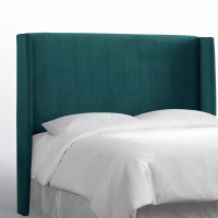 Bellfield Upholstered Wingback Headboard by Birch Lane