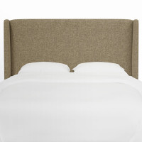 Bellfield Upholstered Wingback Headboard by Birch Lane