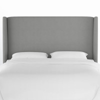 Bellfield Upholstered Wingback Headboard by Birch Lane