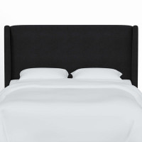 Bellfield Upholstered Wingback Headboard by Birch Lane
