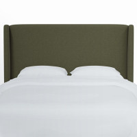 Bellfield Upholstered Wingback Headboard by Birch Lane