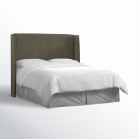 Bellfield Upholstered Wingback Headboard by Birch Lane