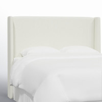 Bellfield Upholstered Wingback Headboard by Birch Lane
