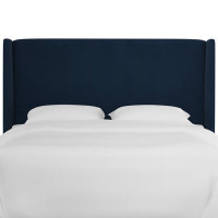 Bellfield Upholstered Wingback Headboard by Birch Lane