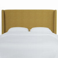 Bellfield Upholstered Wingback Headboard by Birch Lane