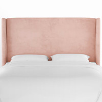 Bellfield Upholstered Wingback Headboard by Birch Lane