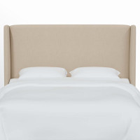 Bellfield Upholstered Wingback Headboard by Birch Lane