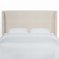 Bellfield Upholstered Wingback Headboard by Birch Lane