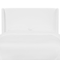 Bellfield Upholstered Wingback Headboard by Birch Lane