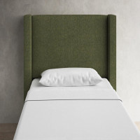 Benson Upholstered Wingback Headboard by Birch Lane
