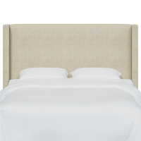 Benson Upholstered Wingback Headboard by Birch Lane