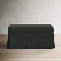 Wyatt Upholstered Flip Top Storage Bench by Birch Lane