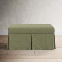 Wyatt Upholstered Flip Top Storage Bench by Birch Lane