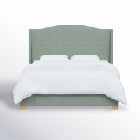 Allis Upholstered Low Profile Platform Bed by Birch Lane