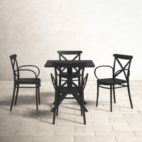 Cordelia Patio 5 Piece Dining Set by Birch Lane