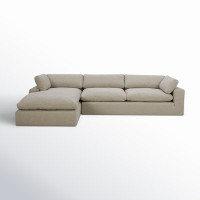 Asher 2 - Piece Upholstered Chaise Sectional by AllModern