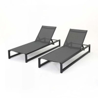 Lindenberg Sun Lounger Set by Latitude Run