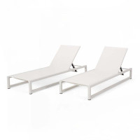Lindenberg Sun Lounger Set by Latitude Run