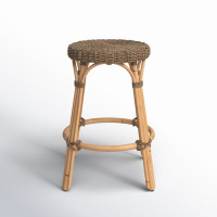 Alastair 24.5" Woven Counter Stool by Birch Lane
