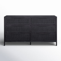 Nellie 6 Drawer Cane Dresser by Birch Lane