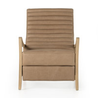 Neeley 27.5" Wide Genuine Leather Manual Standard Recliner by AllModern
