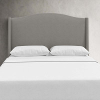 Byrd Upholstered Wingback Headboard by Birch Lane