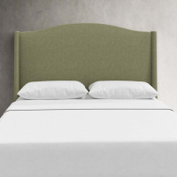 Byrd Upholstered Wingback Headboard by Birch Lane