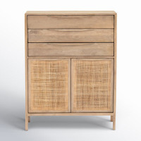 Nellie 3 Drawer 33.5" W Solid Wood Combo Dresser by Birch Lane