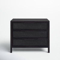 Nellie 3 - Drawer Cane Chest by Birch Lane
