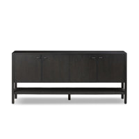 Deirdre 72.25" Wide Ash Solid Wood Sideboard by Birch Lane