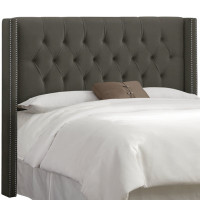 Knighten Upholstered Wingback Headboard by Birch Lane